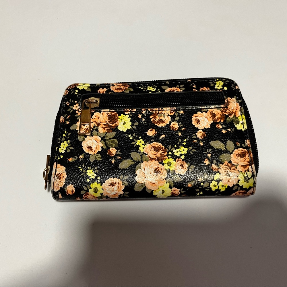 Floral wallet